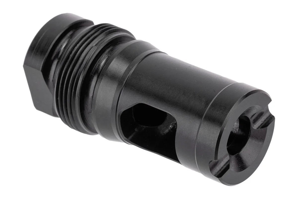 Forward Controls Design Dead Air Xeno Flash Hider - 1/2x28 - Muzzle Device for AR-15, vista 1