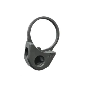 Forward Controls Design ESF-H3 QD Socket End Plate - ESF-H, BLK DLC - Stock & Brace for AR-15, vista 1