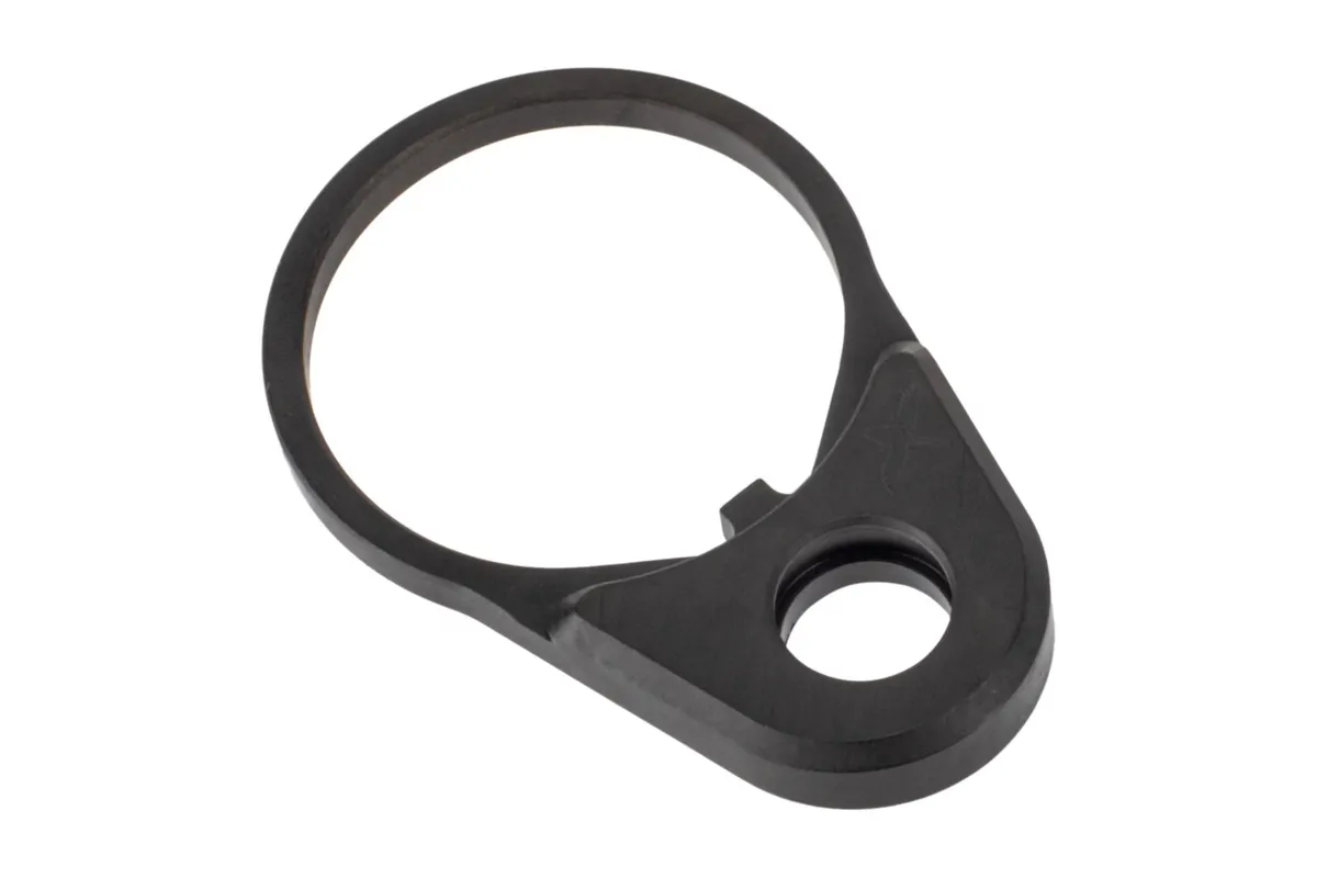 Forward Controls Design ESF - Single QD End Plate - Black DLC - End Plate for AR-15 - view 1