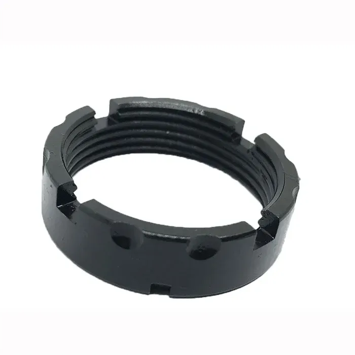 FORWARD CONTROLS DESIGN LLC AR-15 Billet Castle Nut Black - Castle Nut - view 1