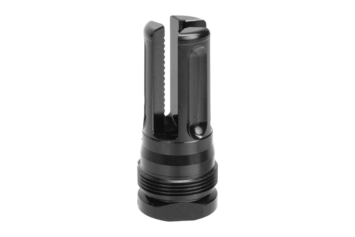 Forward Controls Design / Revival Defense 3 Prong Flash Hider - 1/2x28 - Muzzle Device for AR-15 - view 2