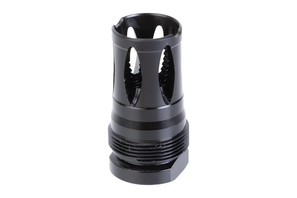 Forward Controls Design / Revival Defense Flash Hider Comp - Plan B Suppressor Mount - 1/2x28 - Muzzle Device for AR-15 - view 3