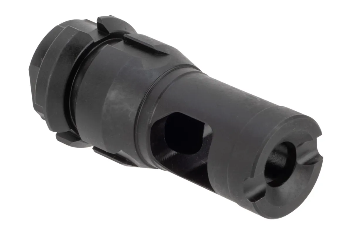 Forward Controls Design Single Chamber Muzzle Brake - Dead Air Keymo Mount - 5/8x24 - Muzzle Device for AR-15 - view 1