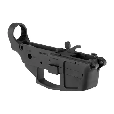 Foxtrot Mike Products Ar-15 Mike-9 9mm Billet Lower Receiver Stripped - Lower Receiver for AR-15 - view 1