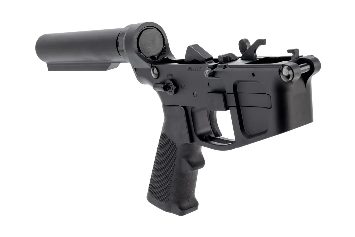 Foxtrot Mike Products Complete Fm9 Premium 9mm Ar-15 Lower Receiver - Lower Receiver for AR-15, vista 2