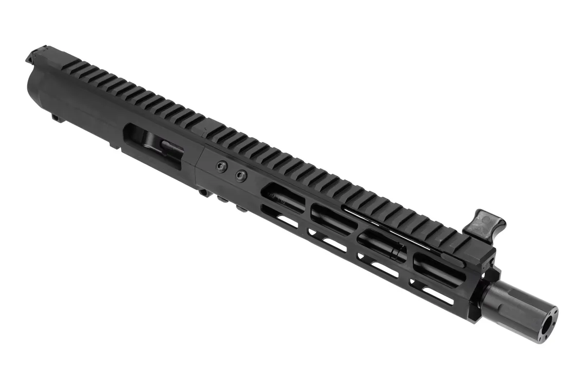 Foxtrot Mike Products FM Products MIKE-9 9mm Front Charging Complete Upper Receiver - 10" - Upper Receiver for AR-15, vista 1