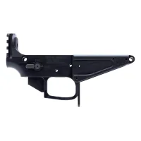 Foxtrot Mike Products MIKE-102 Stripped Lower Receiver With Integrated Picatinny Rail Extension - Lower Receiver for AR-15 - view 1