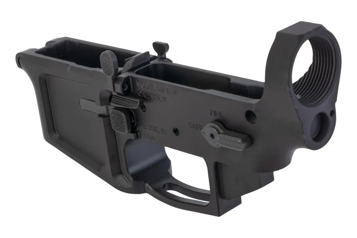 Foxtrot Mike Products MIKE-15 Billet AR-15 Stripped Lower Receiver - Lower Receiver for AR-15 - view 3