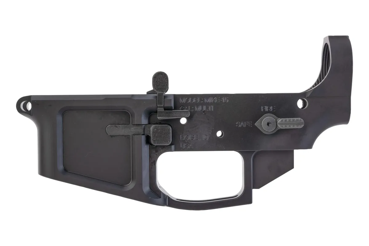 Foxtrot Mike Products MIKE-15 Billet AR-15 Stripped Lower Receiver - Lower Receiver for AR-15 - view 4