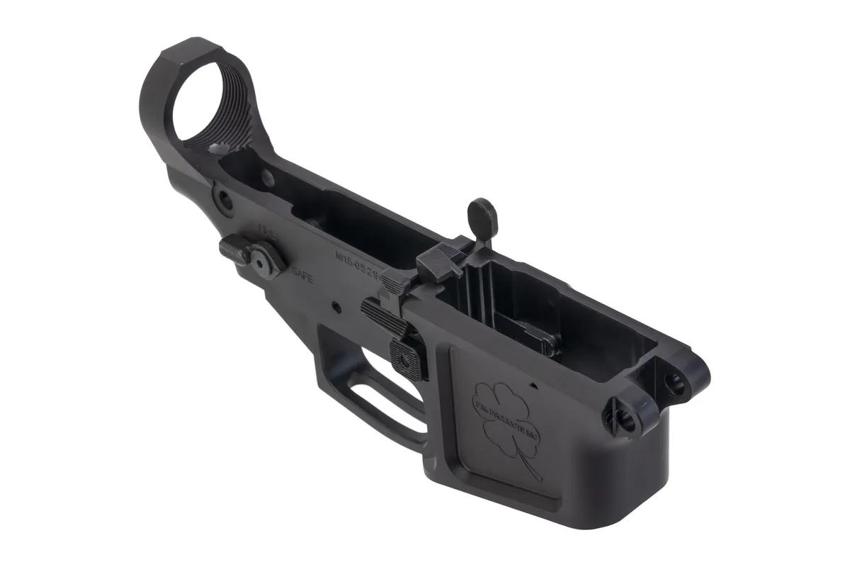 Foxtrot Mike Products MIKE-15 Billet AR-15 Stripped Lower Receiver - Lower Receiver for AR-15 - view 1