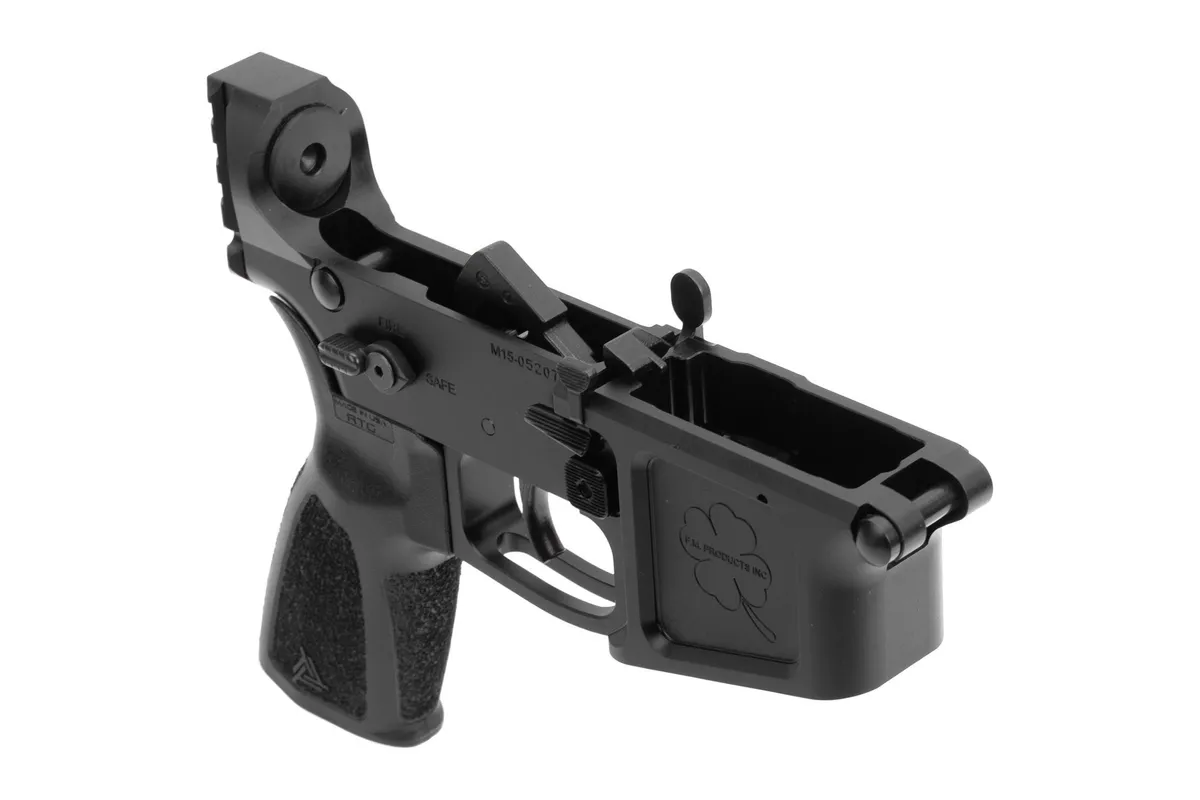 Foxtrot Mike Products MIKE-15 Complete Ambidextrous Billet Lower Receiver With Picatinny Rail - Lower Receiver for AR-15 - view 2