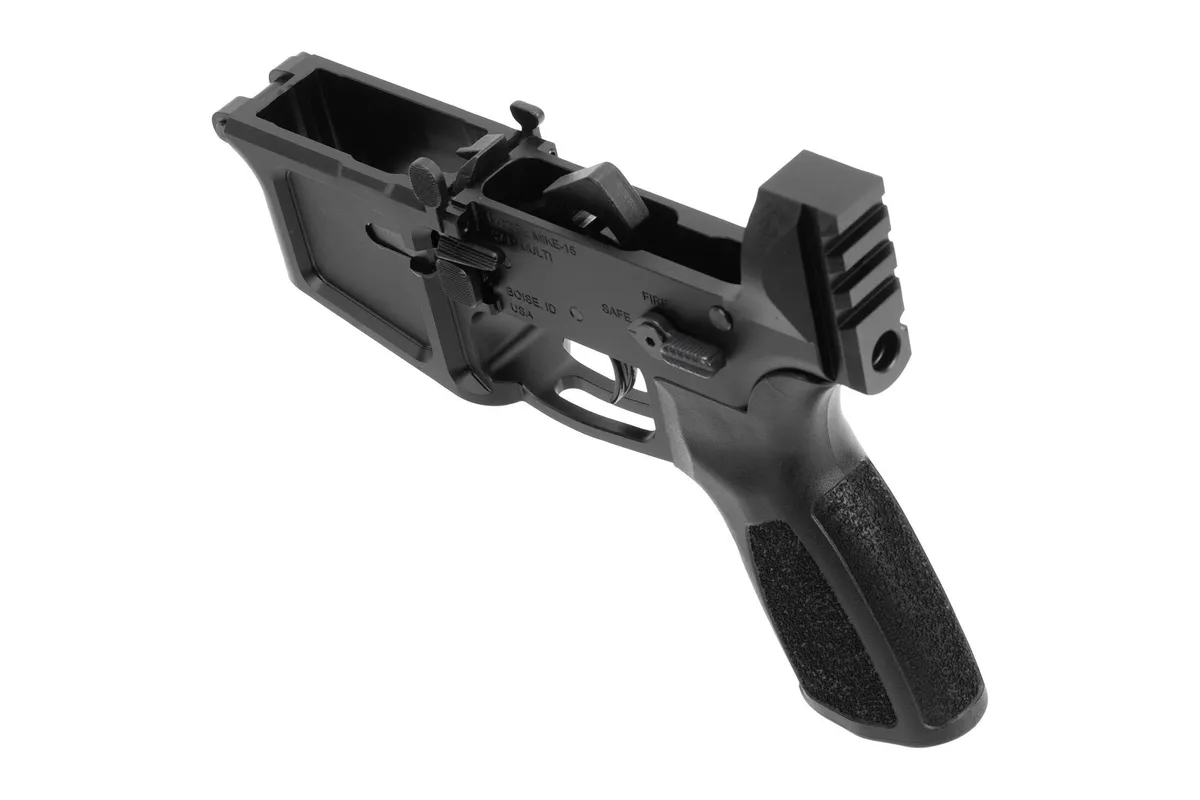 Foxtrot Mike Products MIKE-15 Complete Ambidextrous Billet Lower Receiver With Picatinny Rail - Lower Receiver for AR-15 - view 4