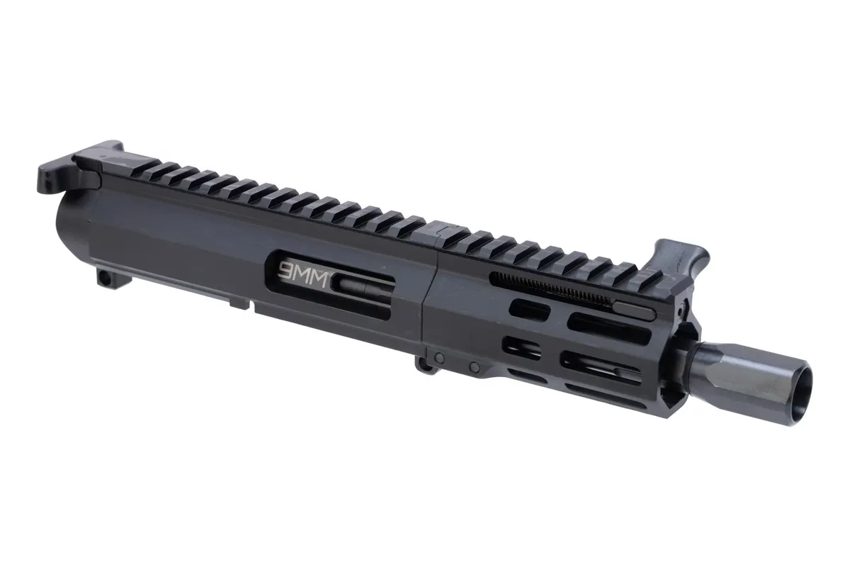 Foxtrot Mike Products MIKE-9 VFM-9 Dual Charging Handle 9mm AR-15 Complete Upper Receiver - 5.2" - Upper Receiver for AR-15 - view 1