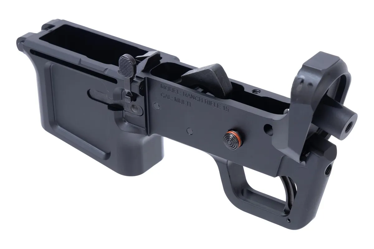 Foxtrot Mike Products Ranch Rifle-15 Stripped Lower Receiver - Lower Receiver for AR-15 - view 4