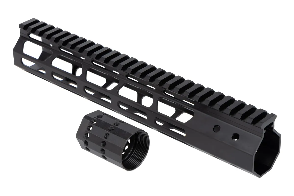 Foxtrot Mike Products Ultra Light Free Float M-LOK AR-15 Handguard - 10.5" - Handguard for AR-15 - view 3