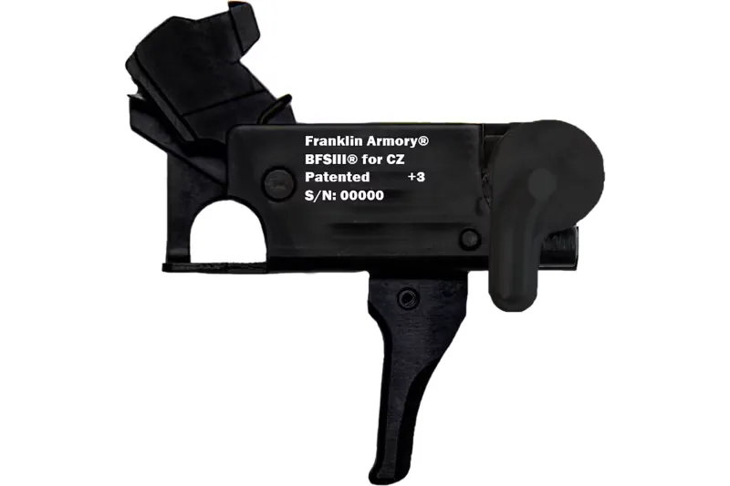 Franklin Armory BFSIII CZ-S1 Binary Trigger - 06-50026-BLK - Trigger for AR-15, vista 1