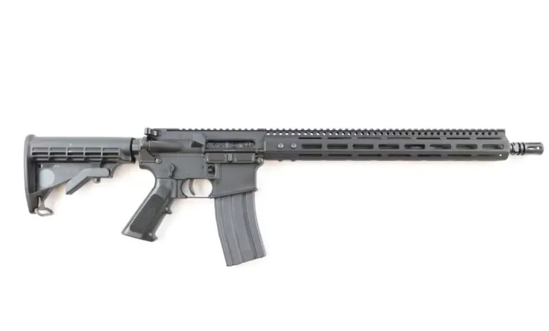 Franklin Armory 10048-BLK M4 AR-15 Rifle .223/5.56 30rd 16" LTW Contour BBL W / FST Free-Float Rail - Includes BFSIII Binary Trigger Factory Installed - Complete Rifle - view 1