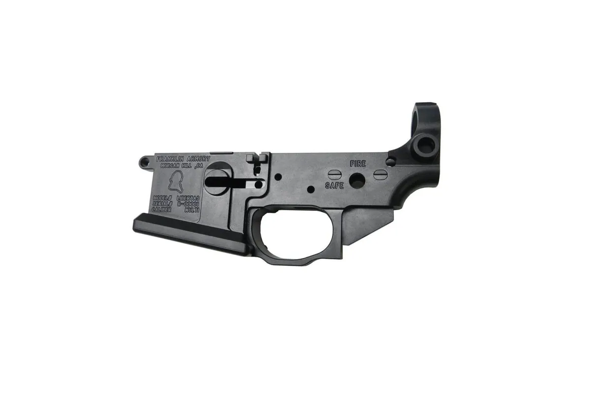 Franklin Armory Libertas Stripped Billet Lower Receiver - Lower Receiver for AR-15 - view 1