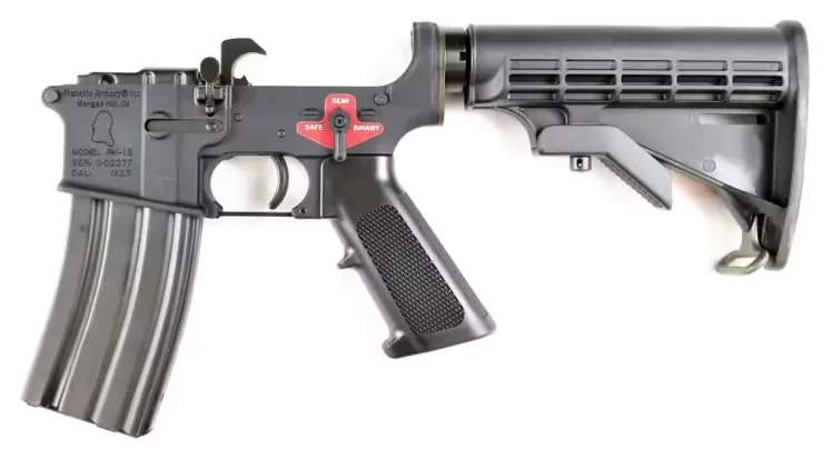 Franklin Armory M4-BLR Lower Receiver - 00-20016-BLK - Lower Receiver for AR-15, vista 1