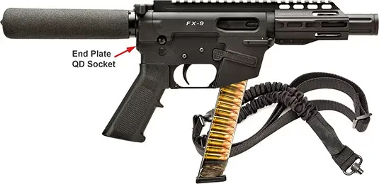 Freedom Ordnance FX9P4-T FX-9 4 Fluted Muzzle Enhancer Sling - Complete Rifle - view 1