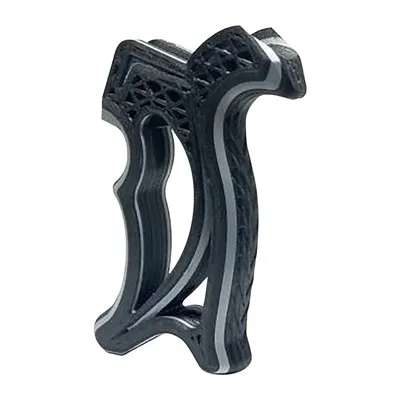 Future Forged Ltd Vektor X Pistol Grip Silver - Pistol Grip for AR-15 - view 1