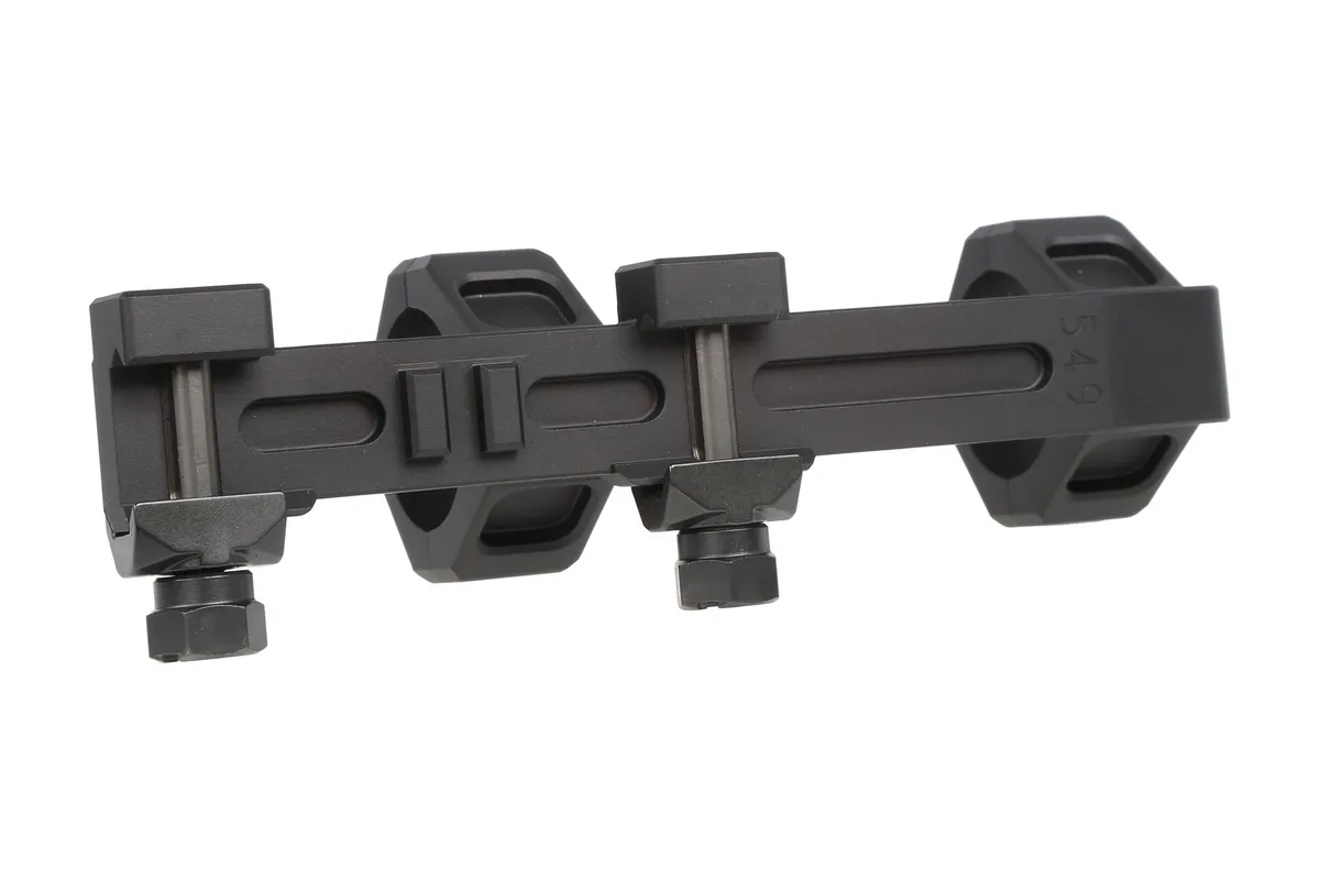 Geissele Automatics Geissele AR-15/M4 Super Precision Scope Mount 30 mm Tube 0 MOA Hyper Extended Type 3 Anodized Black - Optic Mount - view 4