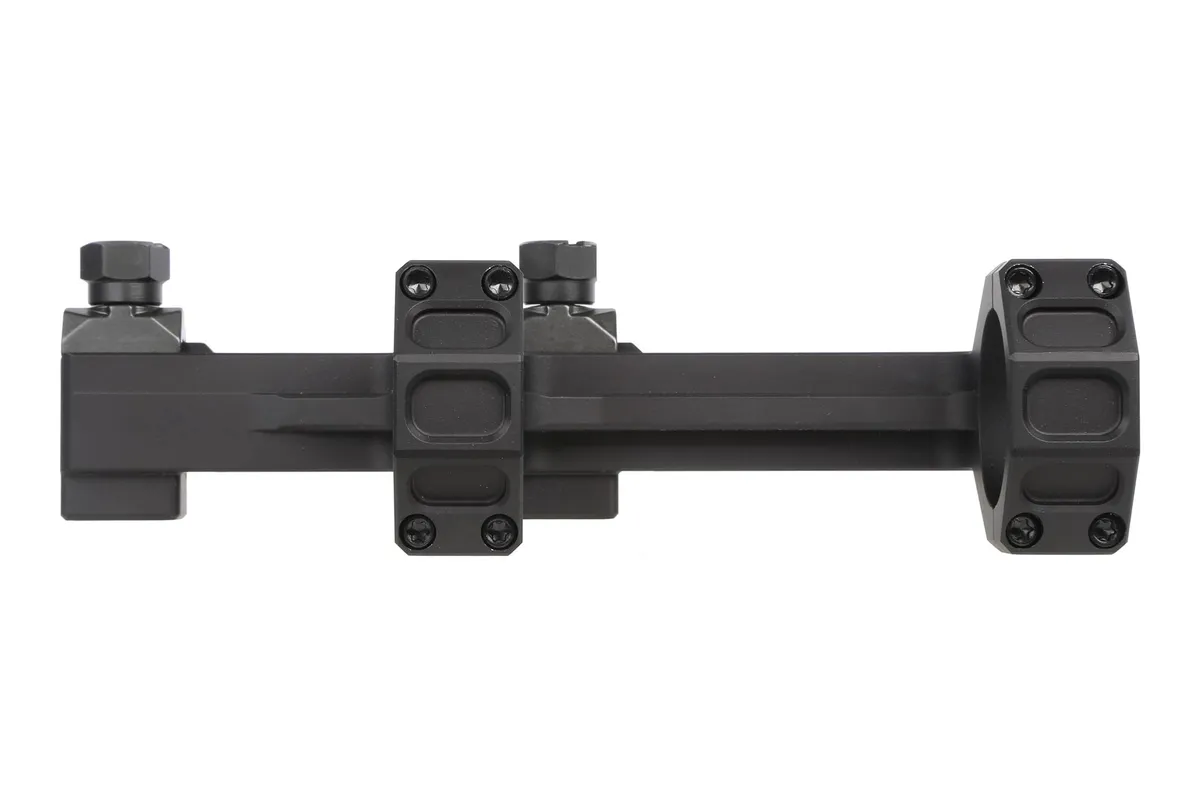 Geissele Automatics Geissele AR-15/M4 Super Precision Scope Mount 30 mm Tube 0 MOA Hyper Extended Type 3 Anodized Black - Optic Mount - view 5