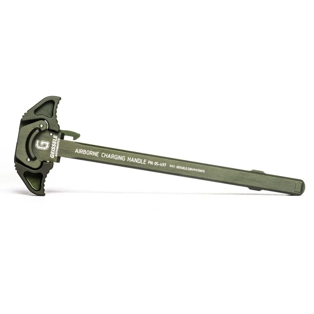 Geissele Automatics Airborne Charging Handle - Od Green - Charging Handle for AR-15 - view 3