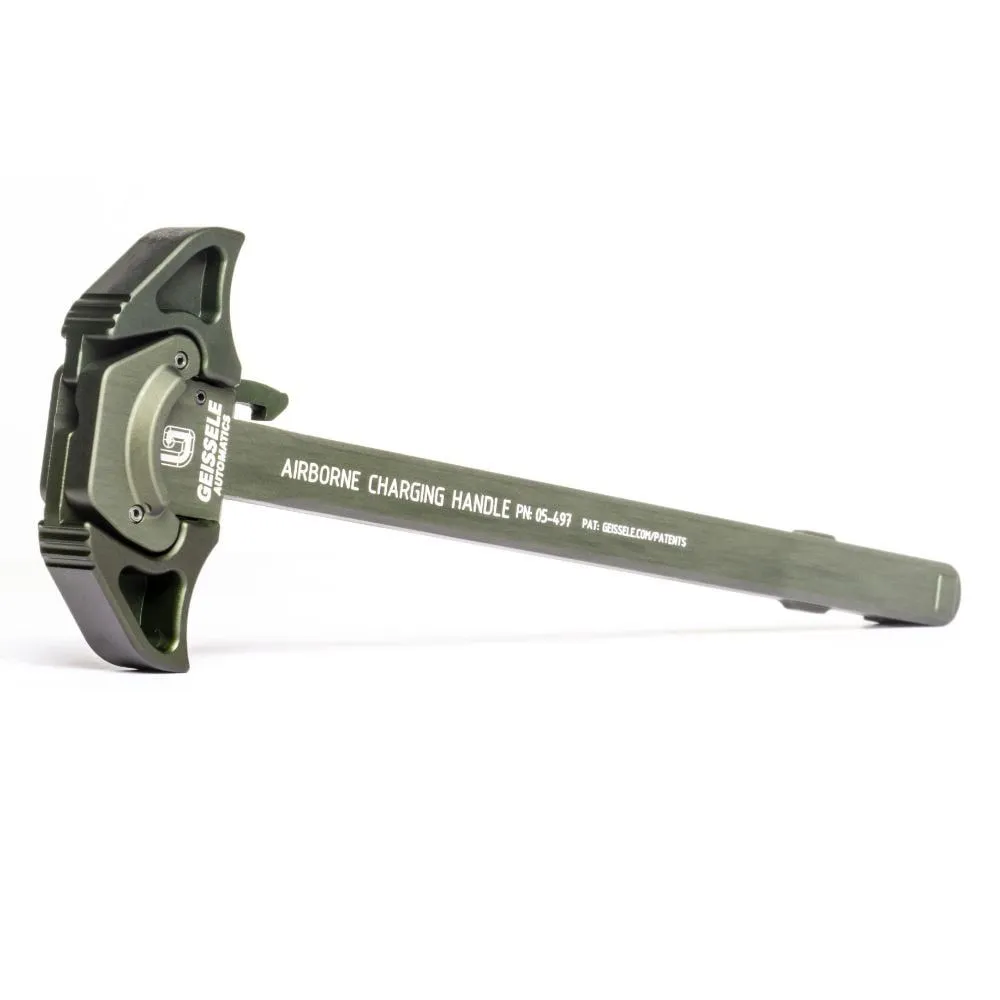 Geissele Automatics Airborne Charging Handle - Od Green - Charging Handle for AR-15 - view 1