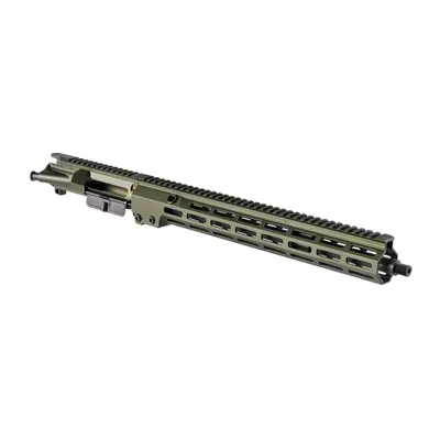 Geissele Automatics Ar-15 Super Duty Stripped Upper Receivers 5.56mm - Ar-15 16'''' Top Tier Stripped Super Duty Upper Od Green - Upper Receiver for AR-15 - view 1