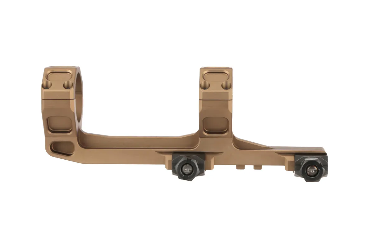 Geissele Automatics AR-15 Super Precision Hyper Extended 30mm Scope Mount - Desert Dirt - Optic Mount, vista 2