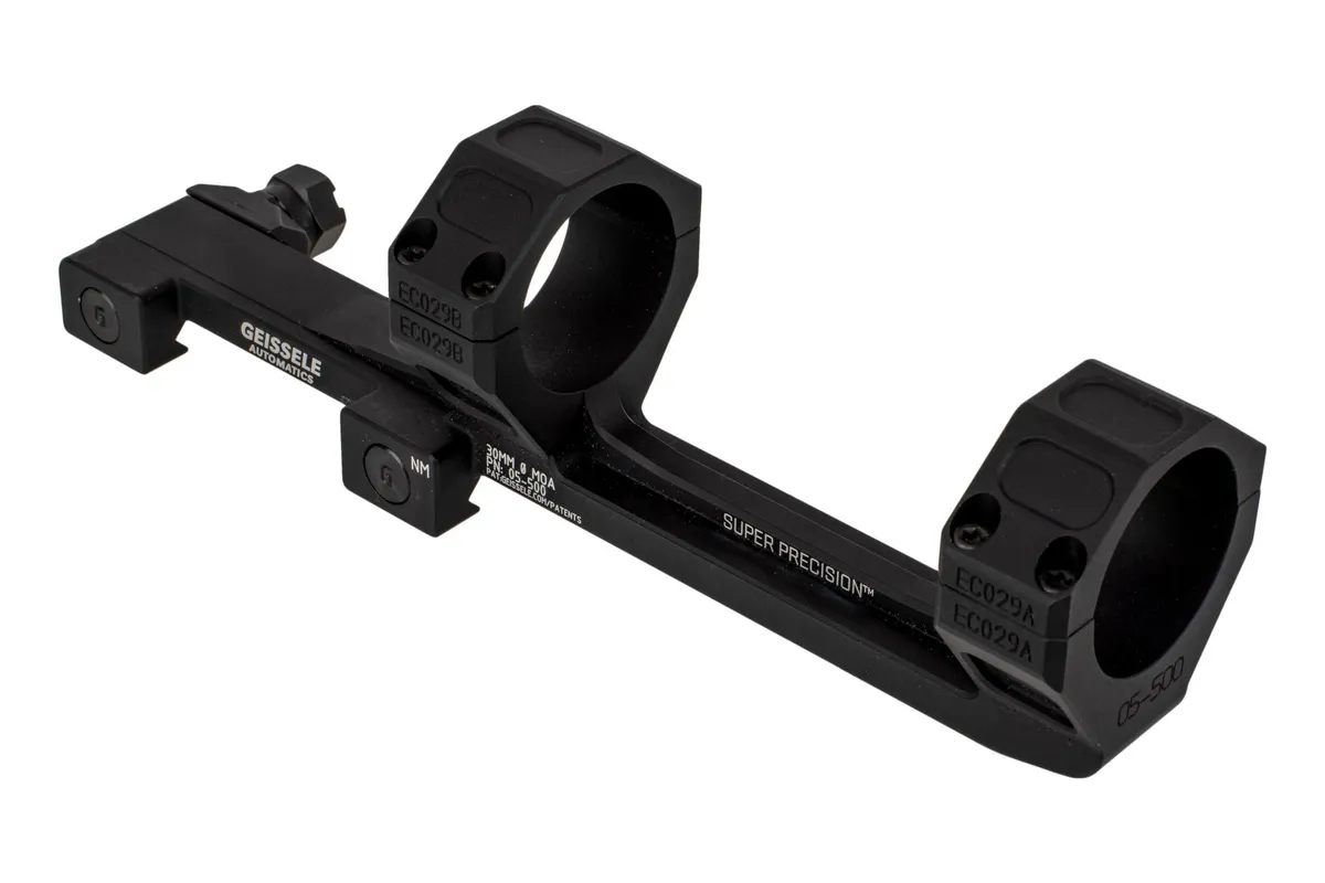 Geissele Automatics AR-15 Super Precision Standard 30mm Scope Mount - Black - Optic Mount - view 1
