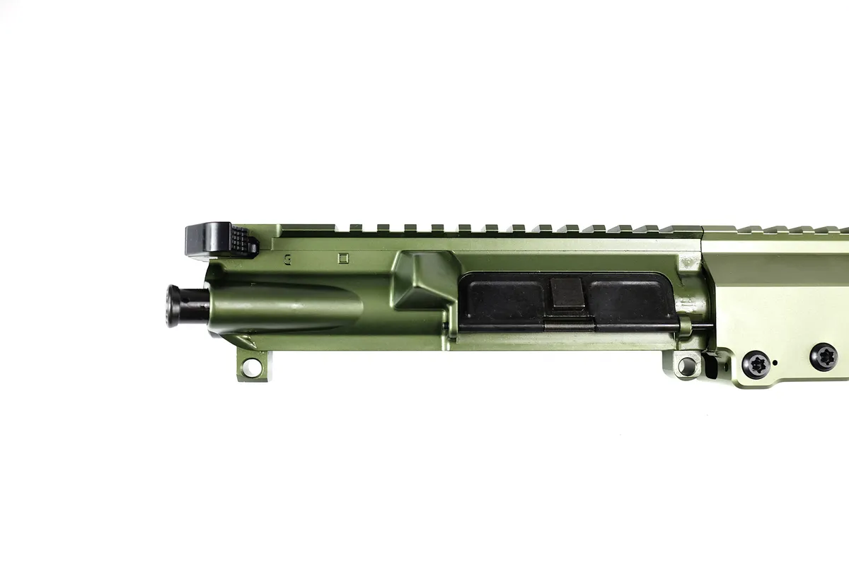 Geissele Automatics Duty AR-15 Complete Upper Receiver Carbine - 40mm Green - 11.5" - Upper Receiver for AR-15 - view 3