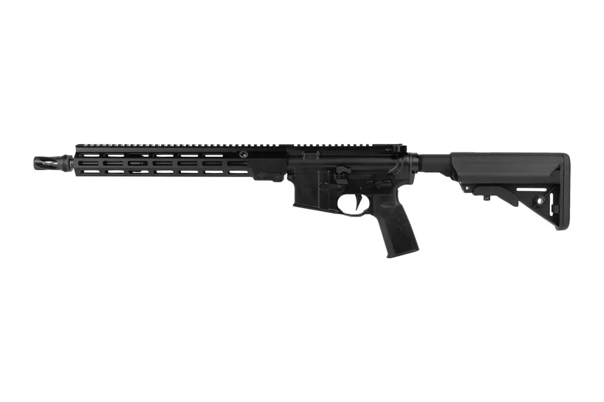 Geissele Automatics Super Duty MOD1 5.56 NATO AR-15 Rifle - 14.5" Pinned - Black - Complete Rifle - view 1
