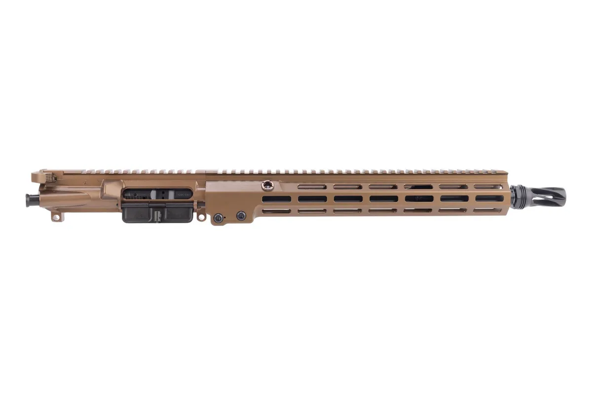 Geissele Automatics Super Duty MOD1 Complete Upper Desert Dirt 5.56 14.5 P&W Barrel - Upper Receiver for AR-15 - view 2