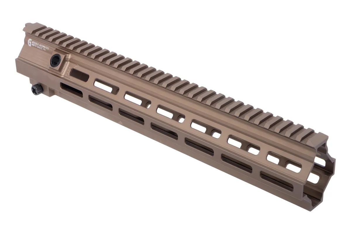 Geissele Automatics Hk M-Lok Rails - 14.5 Hk Rail M-Lok Desert Dirt Color - Handguard for AR-15 - view 1