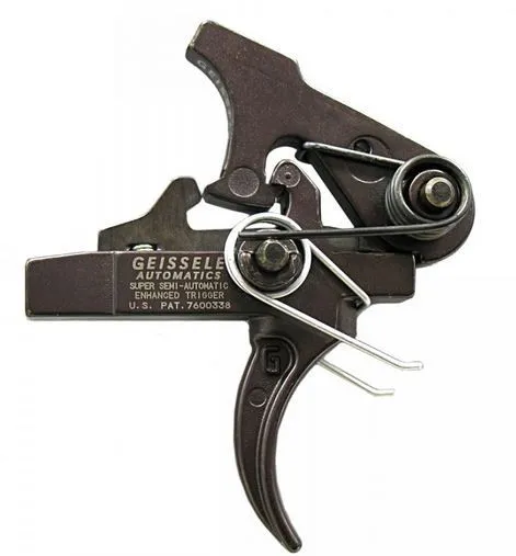 Geissele Automatics Large Pin Super Semi-Automatic Ssa Two Stage Ar-15 Trigger .170" - Trigger for AR-15 - view 1