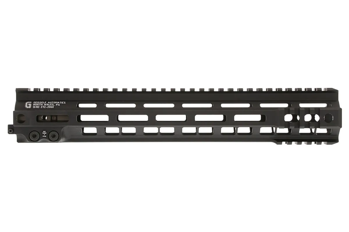 Geissele Automatics Llc 13.5" Super Modular Rail Mk4 M-Lok Black - Handguard for AR-15, vista 3