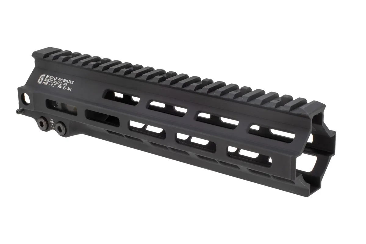 Geissele Automatics Llc 9.3" Super Modualr Rail Mk8 M-Lok Black - Handguard for AR-15 - view 1