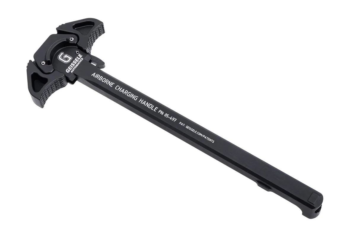 Geissele Automatics Llc Airborne Charging Handle Black - Charging Handle for AR-15, vista 2