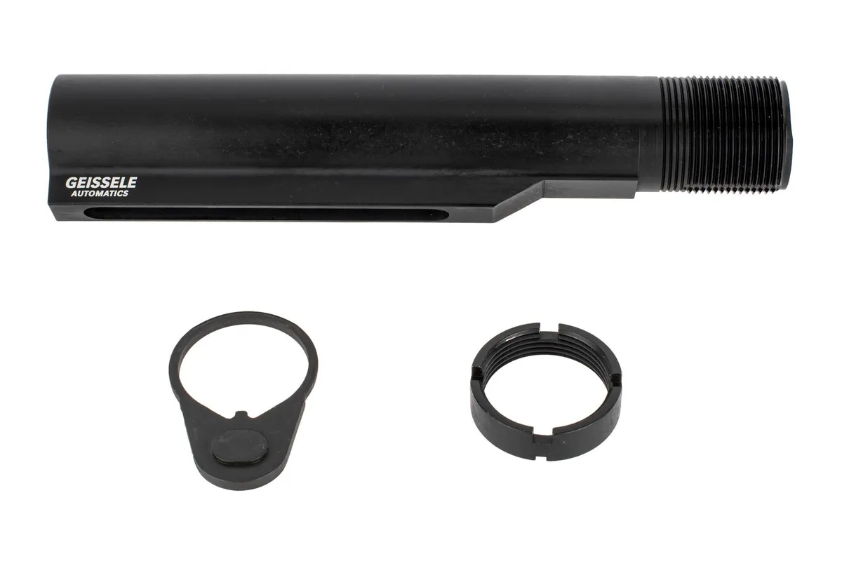 Geissele Automatics Llc Ar-15 Premium Buffer Tube Black - Buffer Tube Assembly for AR-15 - view 4