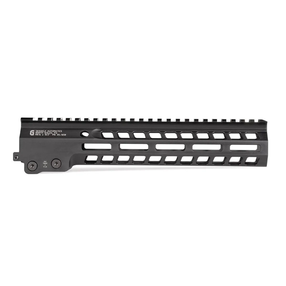 Geissele Automatics MK14 Super Modular AR-15 M-LOK Handguard - Black - 10.5” - Handguard for AR-15 - view 1