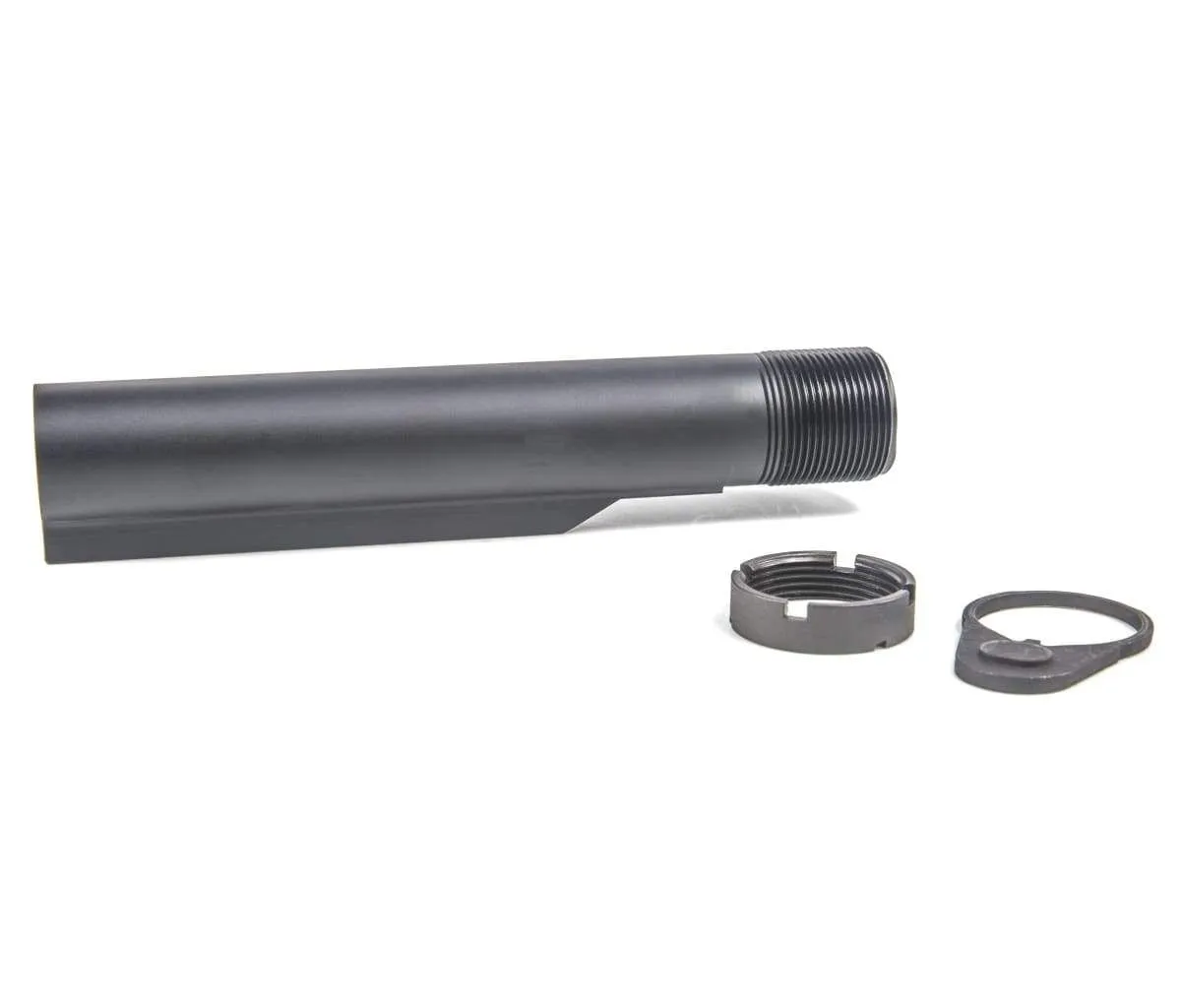 Geissele Automatics Premium Mil-Spec Buffer Tube Assembly With Super 42 H1 - Black - Buffer Tube Assembly for AR-15 - view 2