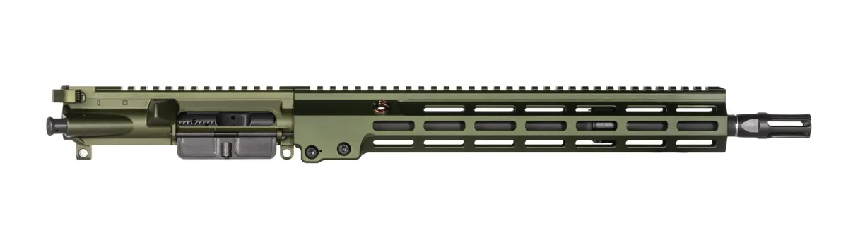 Geissele Automatics Super Duty Ar-15 Complete Upper Receiver 5.56 Mid-Length - Odg - 14.5" - Upper Receiver for AR-15 - view 1