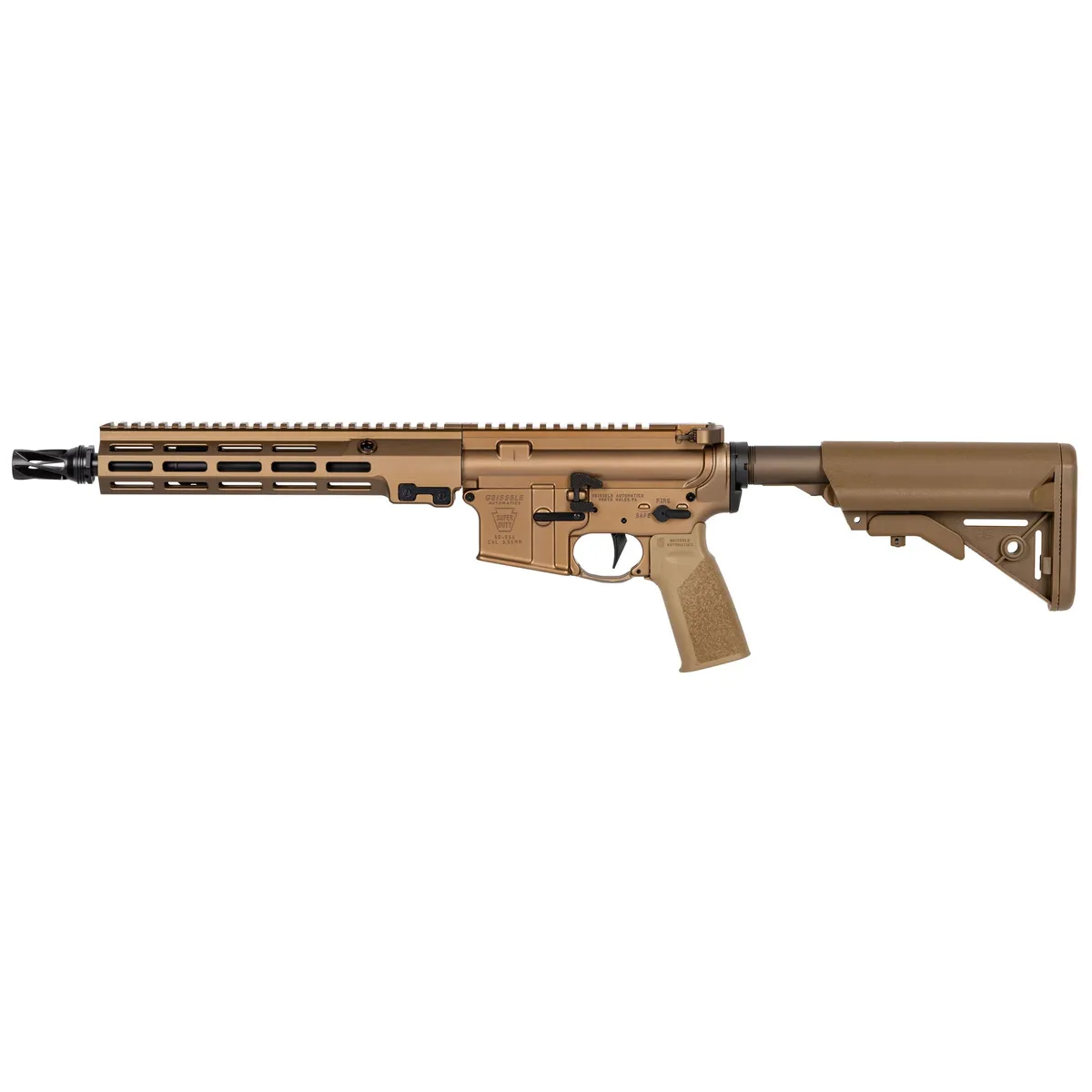 Geissele Automatics Super Duty Mod1 SBR Desert Dirt 5.56 11.5" Barrel No Mag - Barrel for AR-15 - view 1