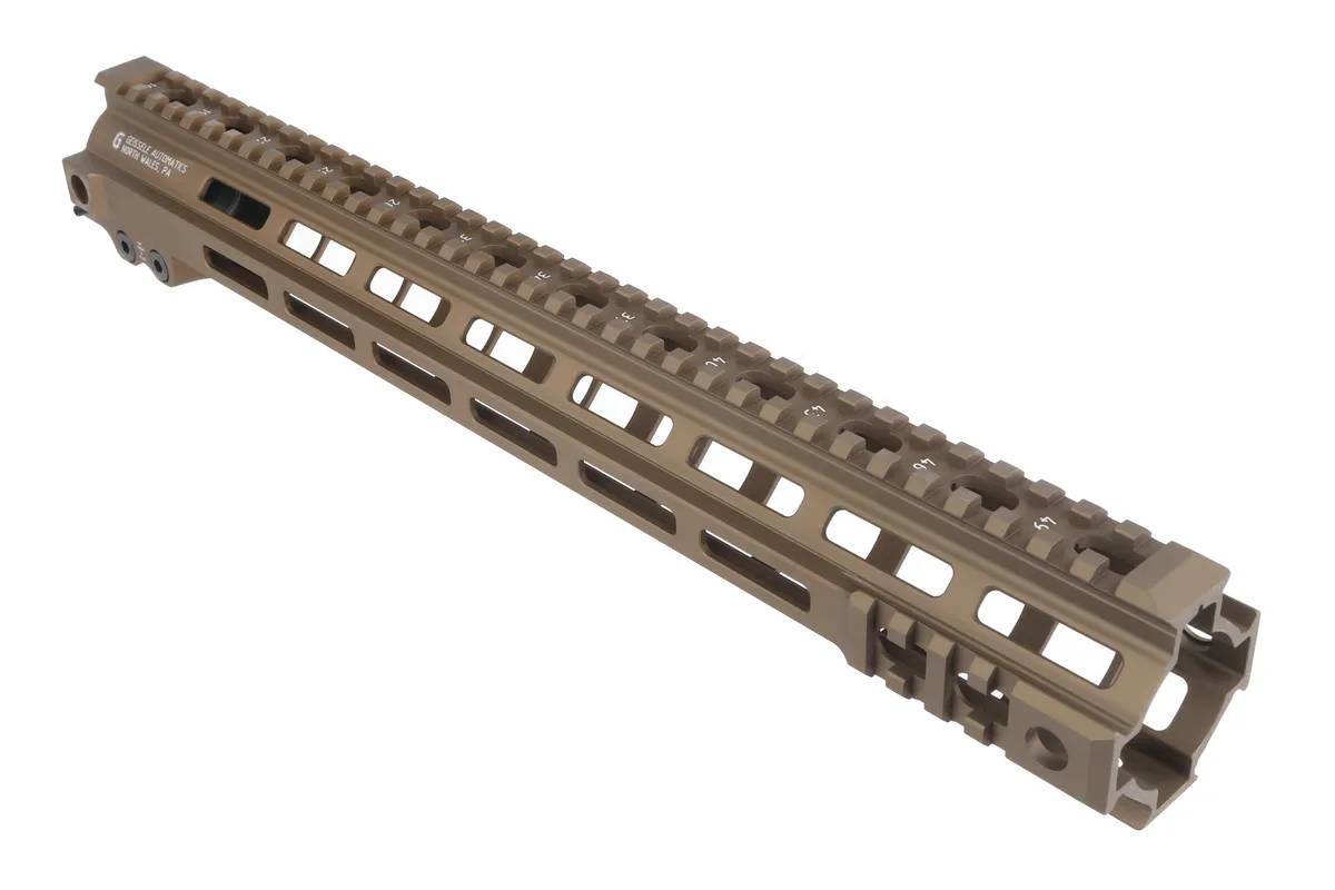 Geissele Automatics Super Modular Mk4 Ar-15 Handguard M-Lok - Desert Dirt - 15" - Handguard for AR-15 - view 2