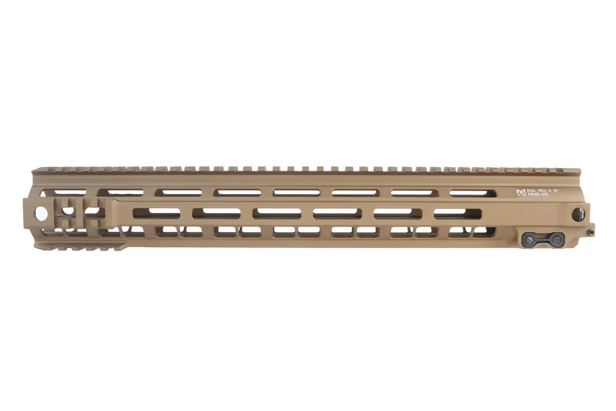 Geissele Automatics Super Modular Mk4 Ar-15 Handguard M-Lok - Desert Dirt - 15" - Handguard for AR-15 - view 4
