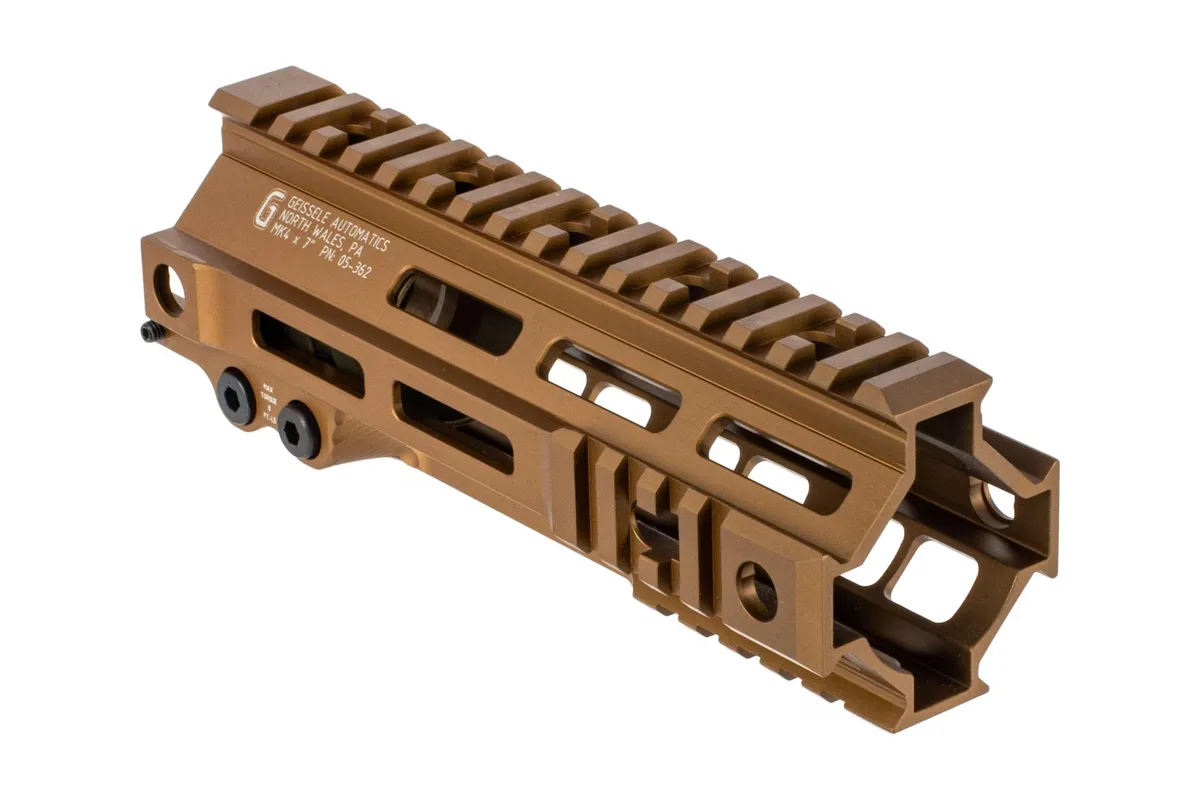 Geissele Automatics Super Modular MK4 Handguard - M-LOK - DDC - 7" - Handguard for AR-15 - view 1