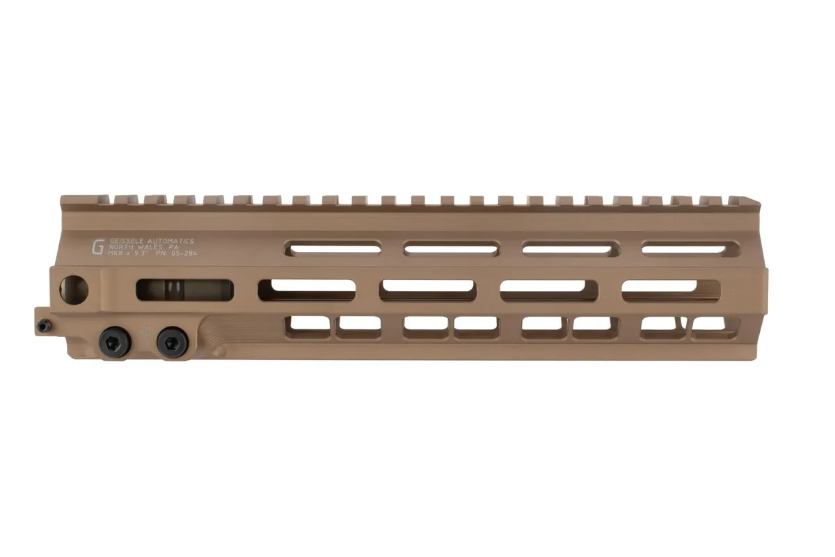 Geissele Automatics Super Modular Mk8 Ar-15 Handguard M-Lok - Desert Dirt - 9.3" - Handguard for AR-15 - view 2