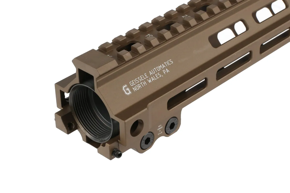 Geissele Automatics Super Modular Mk8 Ar-15 Handguard M-Lok - Desert Dirt - 9.3" - Handguard for AR-15 - view 5
